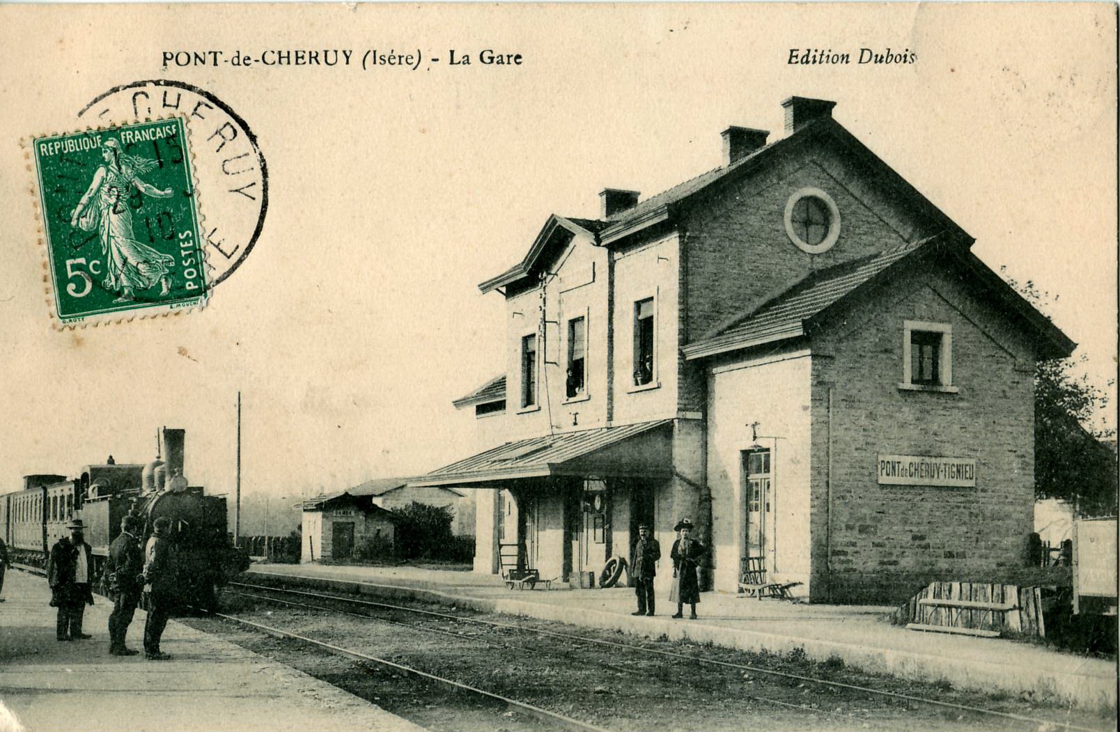 3_Dubois_-_PONT_DE_CHERUY_-_La_Gare_193_10